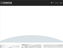 Tablet Screenshot of downia.com